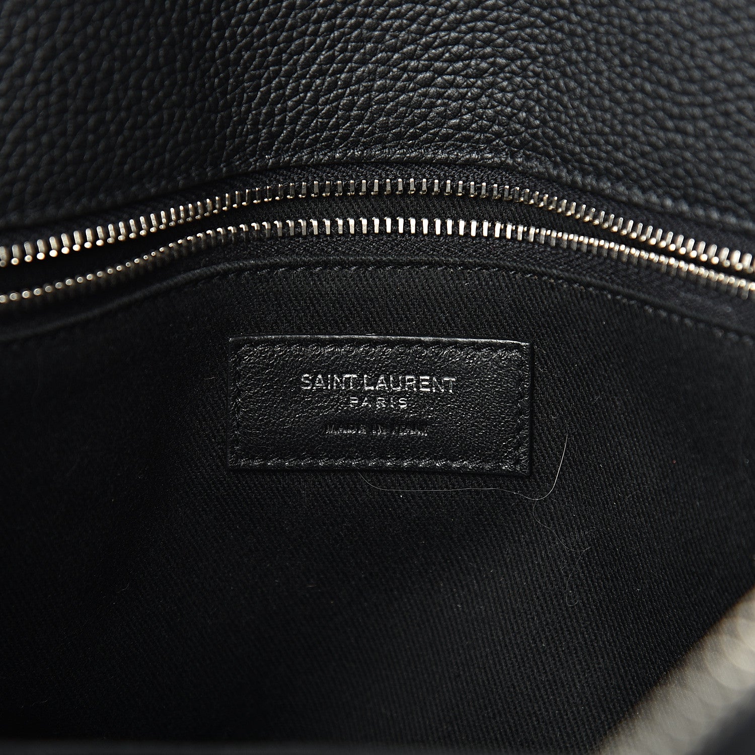 Saint Laurent Grained Calfskin Small Supple Sac De Jour Duffle Black 5 of 11