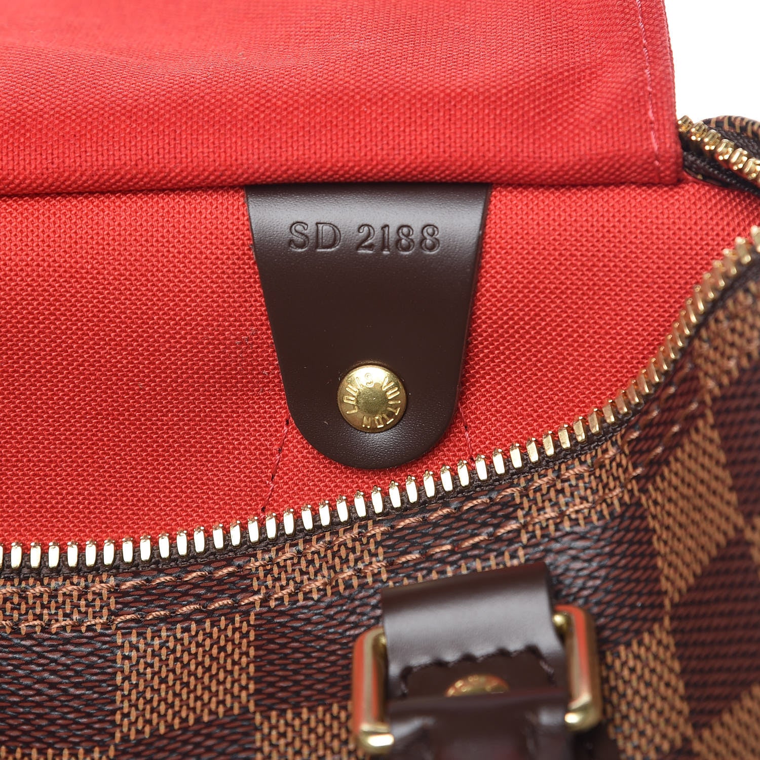 Louis Vuitton Damier Ebene Speedy Bandouliere 25 7 of 10