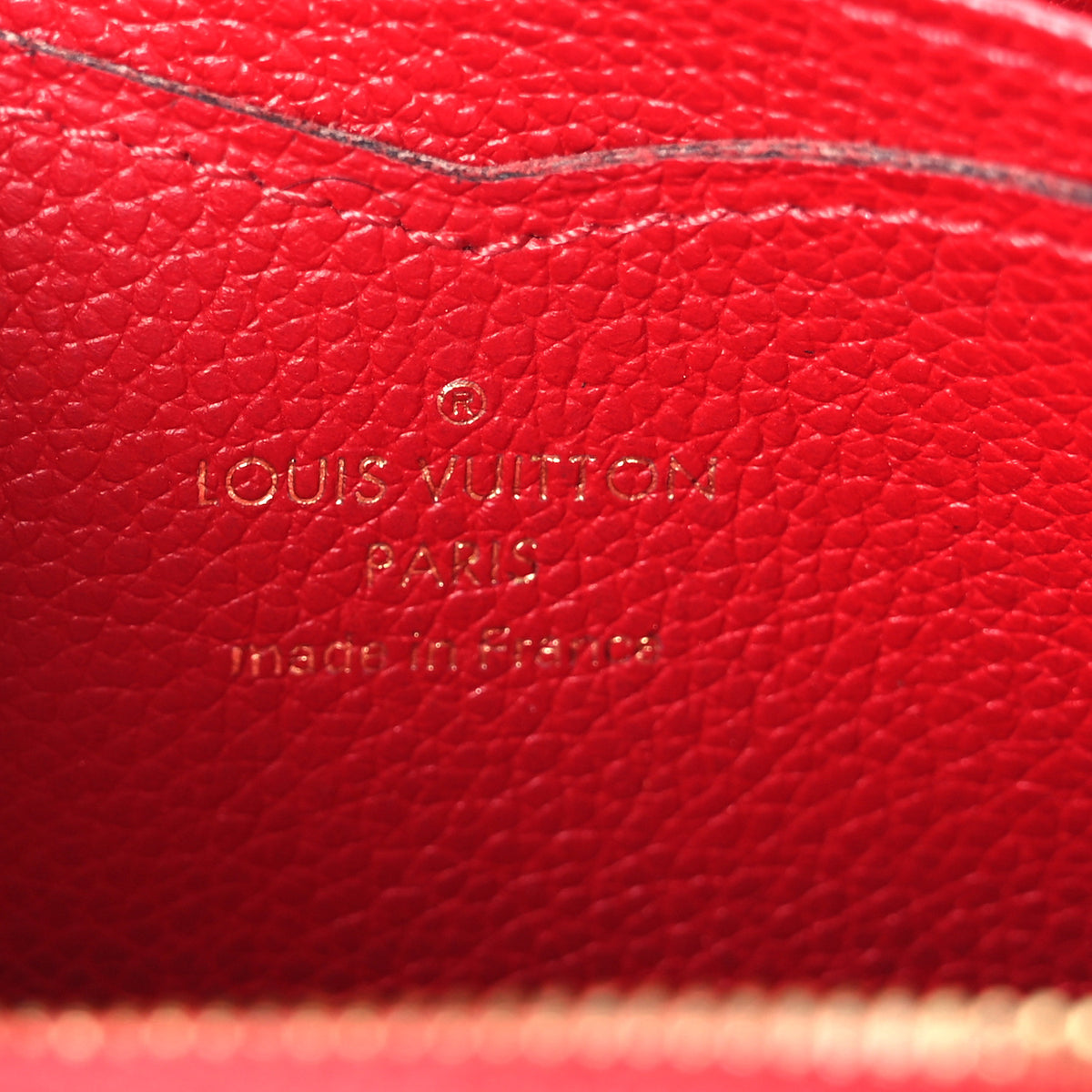 Louis Vuitton Empreinte Zippy Coin Purse Cherry 6 of 8