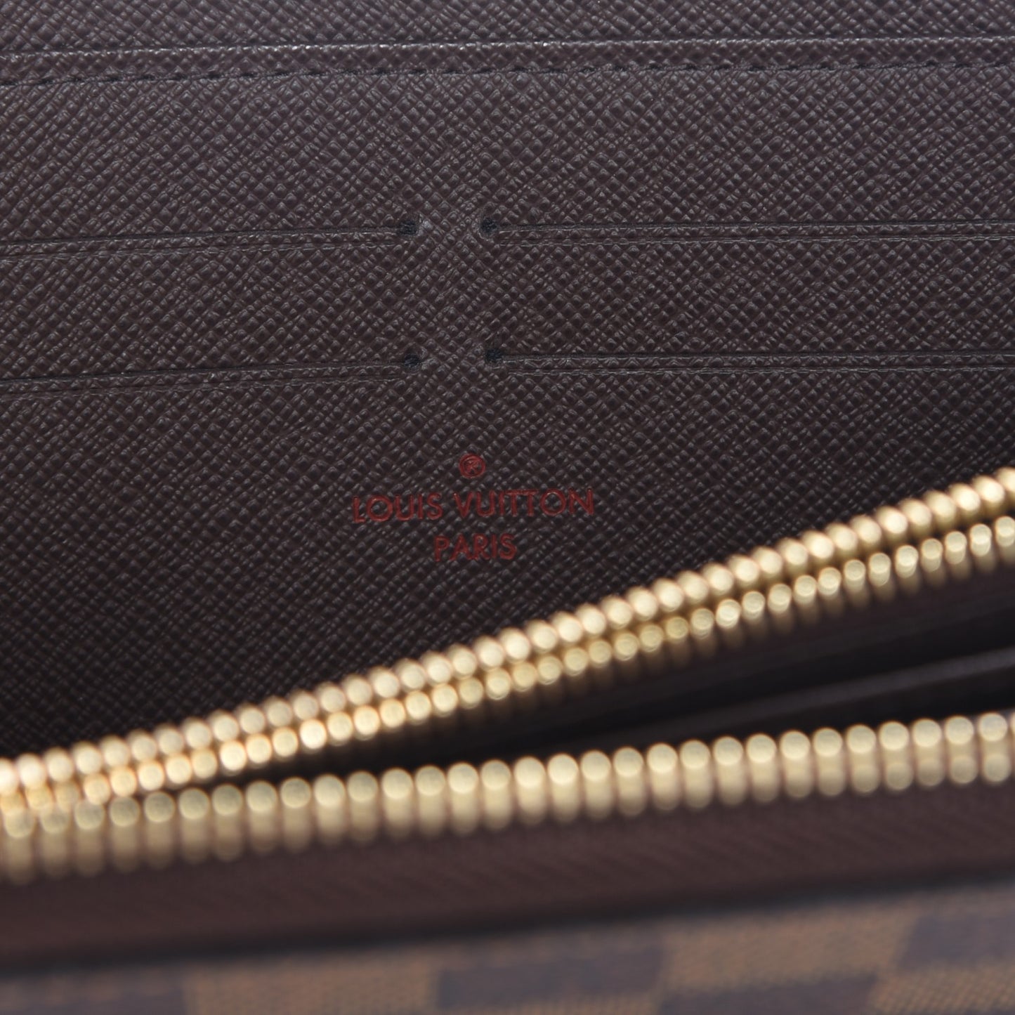 Damier Ebene Zippy Wallet