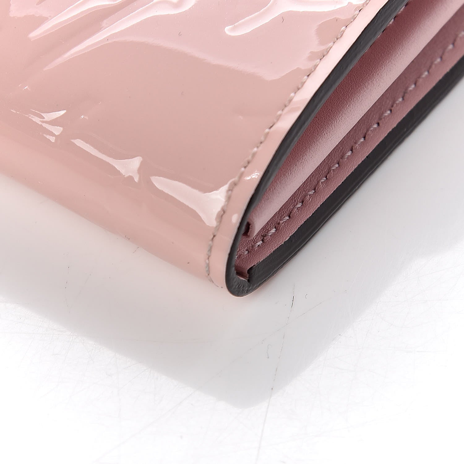 Louis Vuitton Vernis Sarah Compact Wallet Rose Ballerine 6 of 10