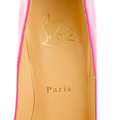 Christian Louboutin Patent So Kate 120 Pumps 35.5 Shocking Pink 7 of 8