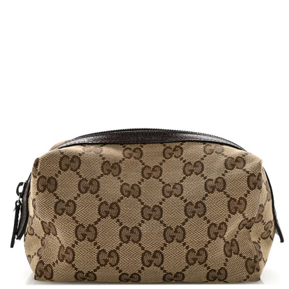 Gucci Monogram Large Cosmetic Case Brown 1 of 9