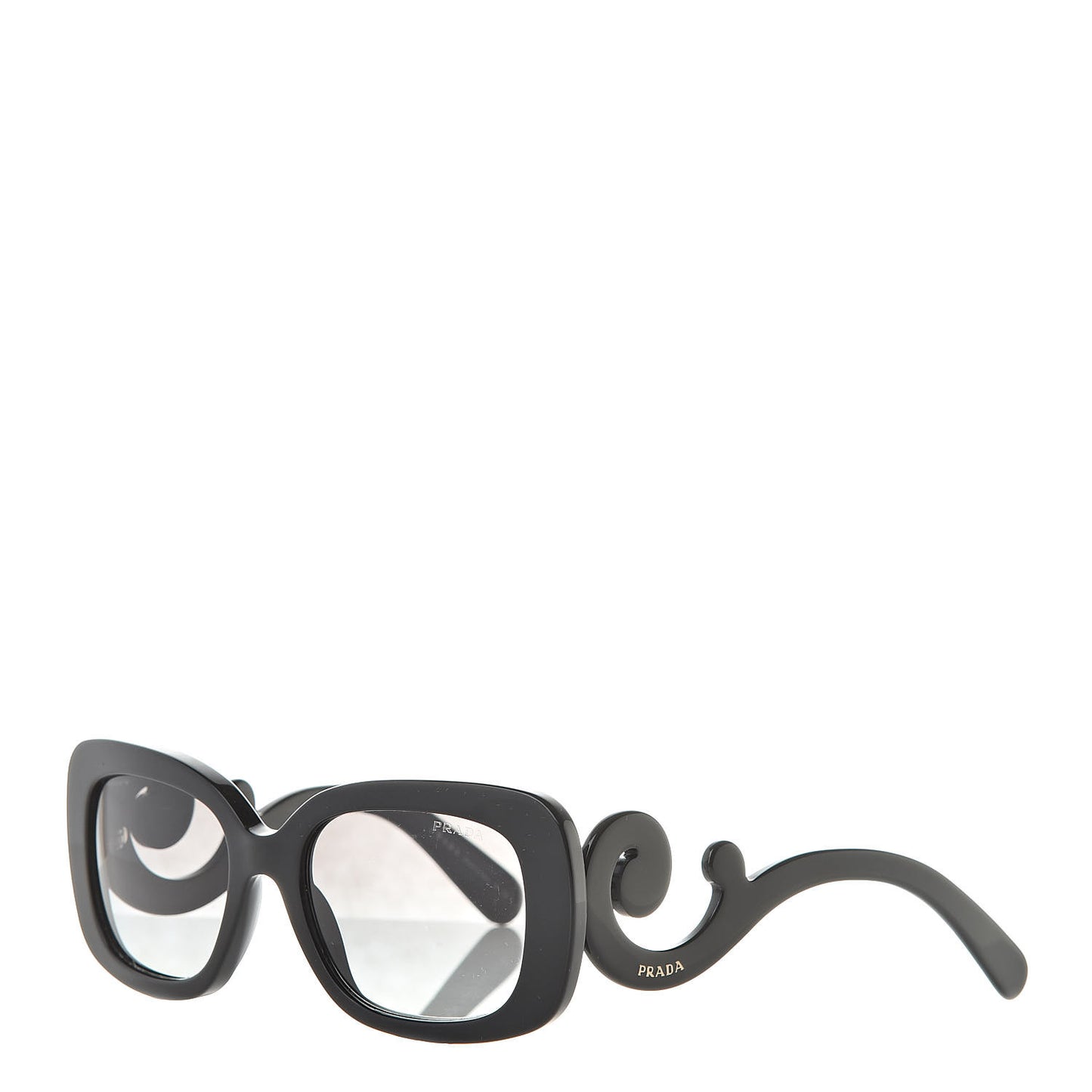 Acetate Baroque Sunglasses SPR 27O Black