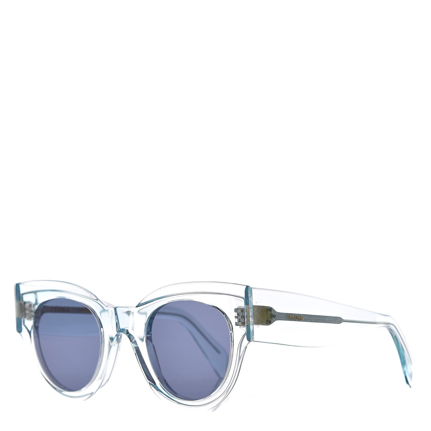 Celine Caty Sunglasses CL 40081 Translucent Blue 1 of 6