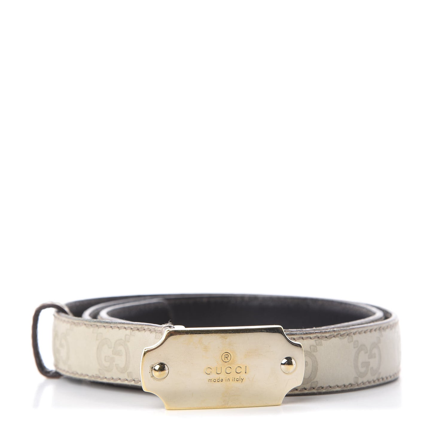 Guccissima Belt 85 34 Off White