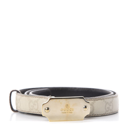 Gucci Guccissima Belt 85 34 Off White 2 of 10