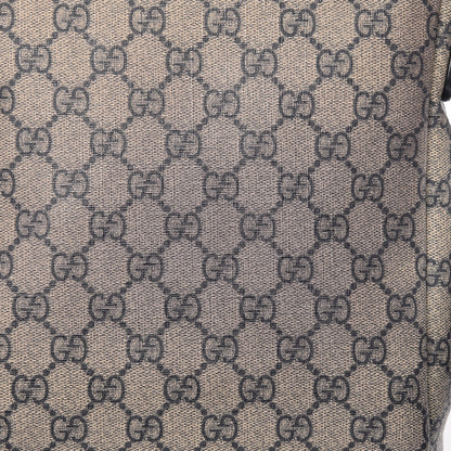 Gucci GG Plus Monogram Sellieria Calfskin Small Flap Messenger Bag Beige Blue 13 of 15