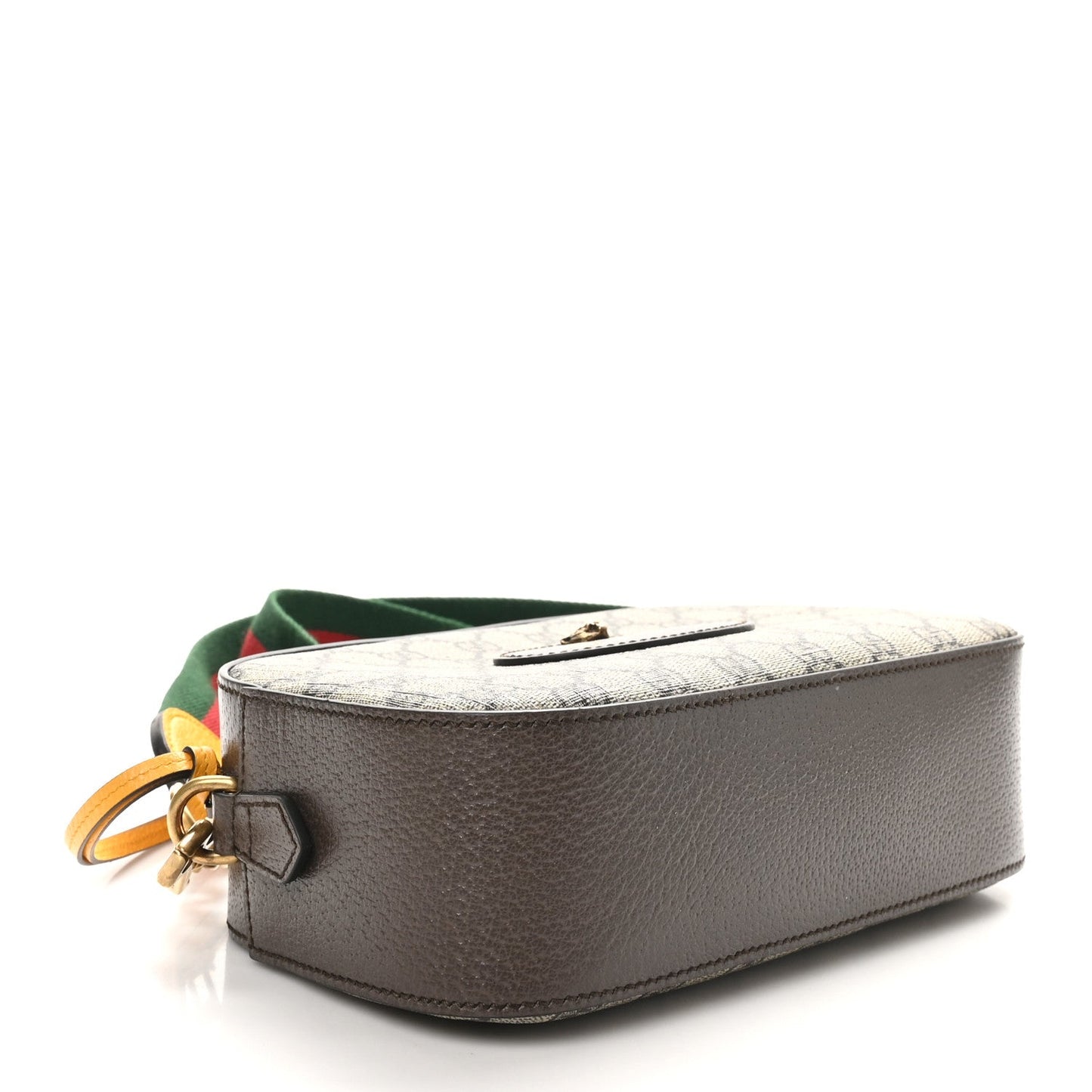 GG Supreme Monogram Web Neo Vintage Shoulder Bag Beige New Acero Crop