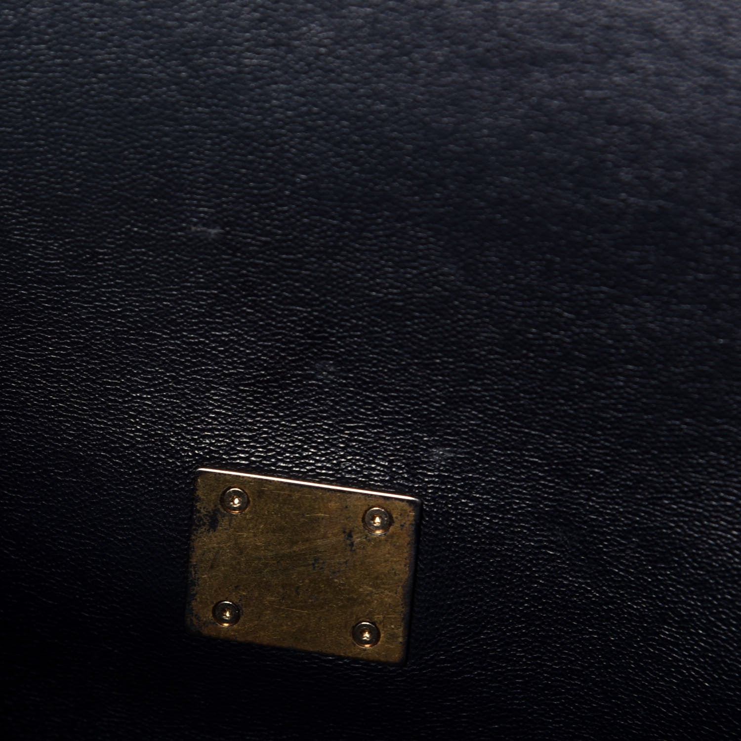 Celine Textured Calfskin Suede Small Tri-Color Trapeze Sand 9 of 9