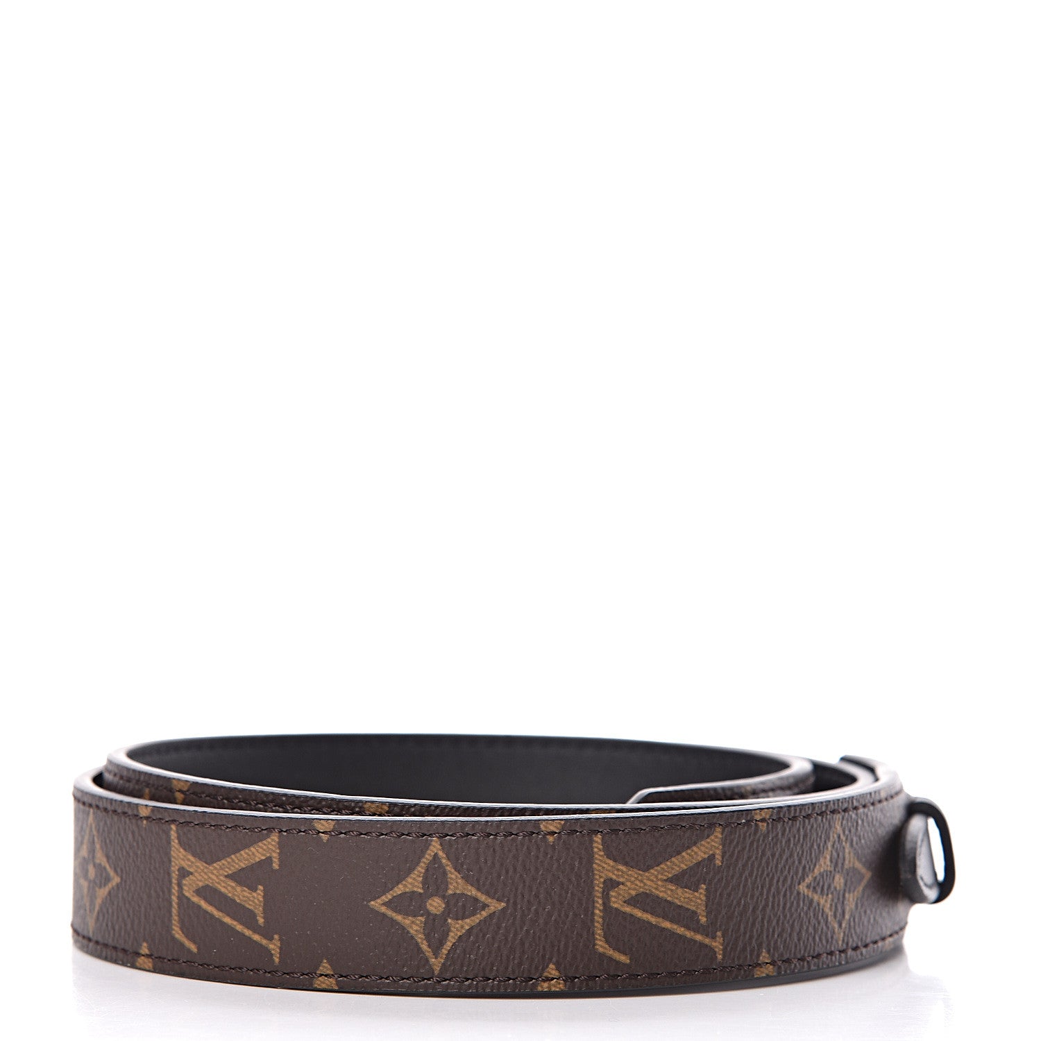 Louis Vuitton Monogram Bandouliere Shoulder Strap XL Black 2 of 4