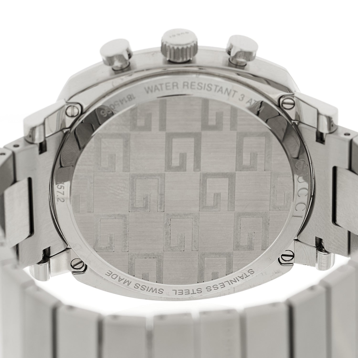Gucci Stainless Steel 40mm Grip Quartz Watch 4 of 5