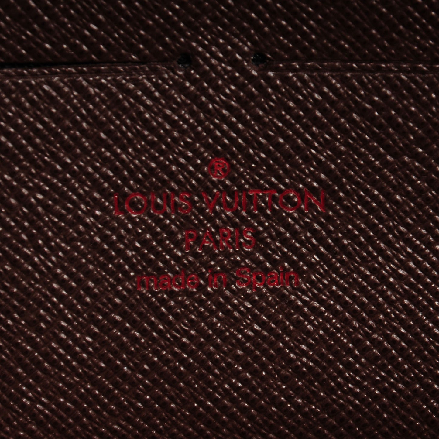 Damier Ebene Zippy Wallet