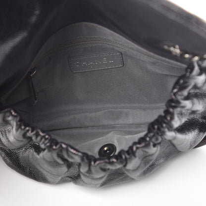 Chanel Caviar Quilted Medium Elastic Flap Black 5 of 10