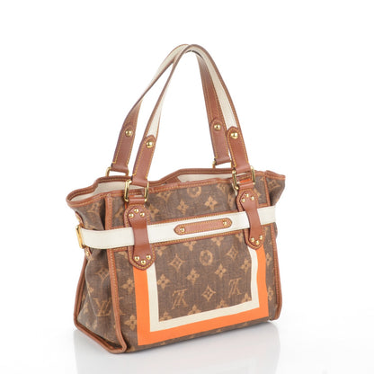 Louis Vuitton Monogram Rayures Tisse Sac PM 3 of 7