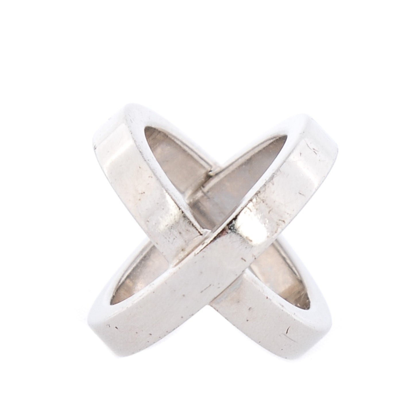 Cosmos Scarf Ring Silver