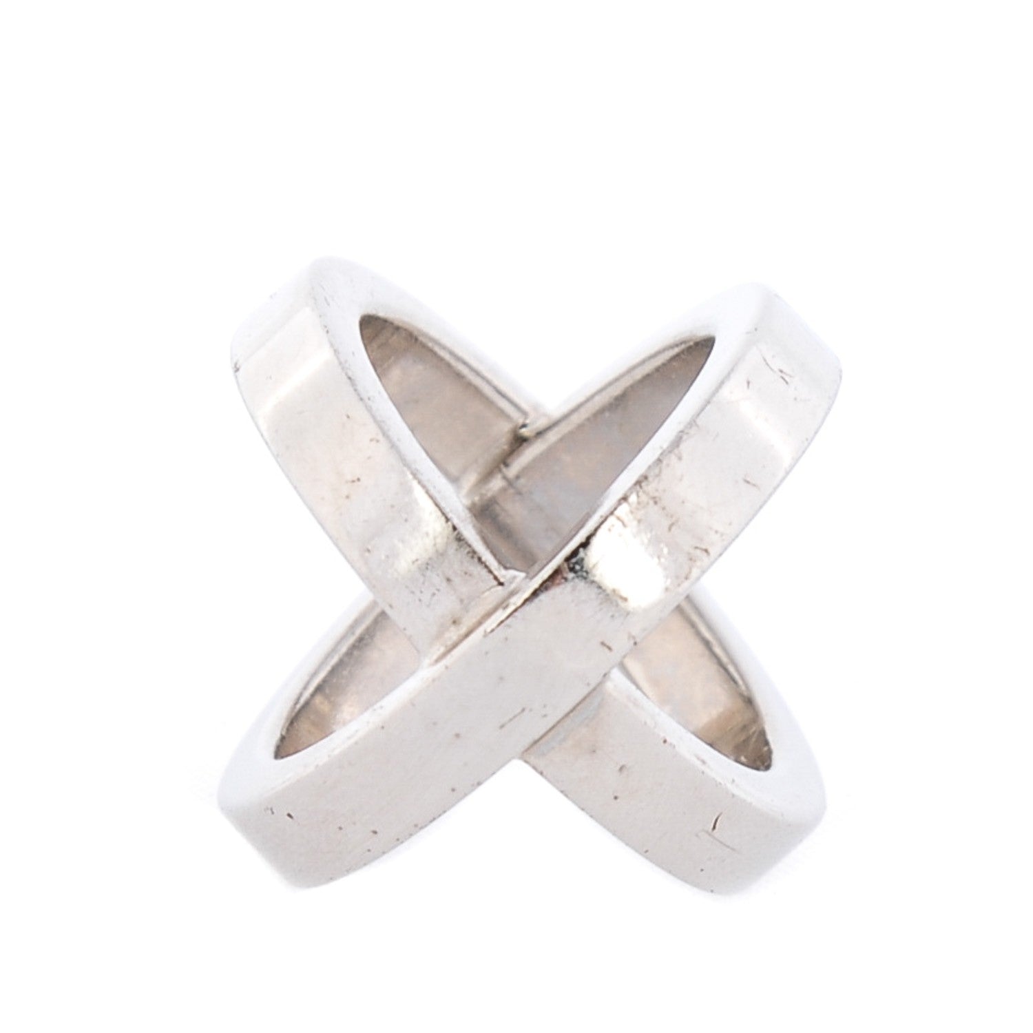 Hermes Cosmos Scarf Ring Silver 1 of 6