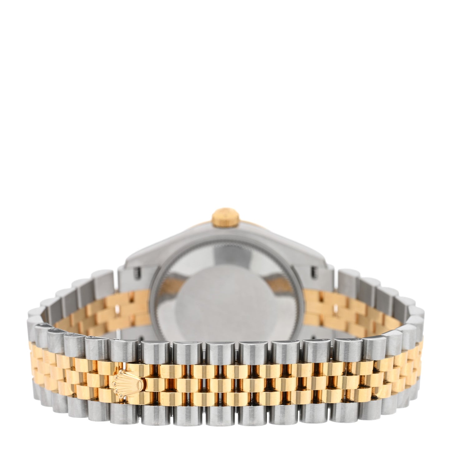 Stainless Steel 18K Yellow Gold Diamond 31mm Oyster Perpetual Datejust Watch Olive Green Roman 278273