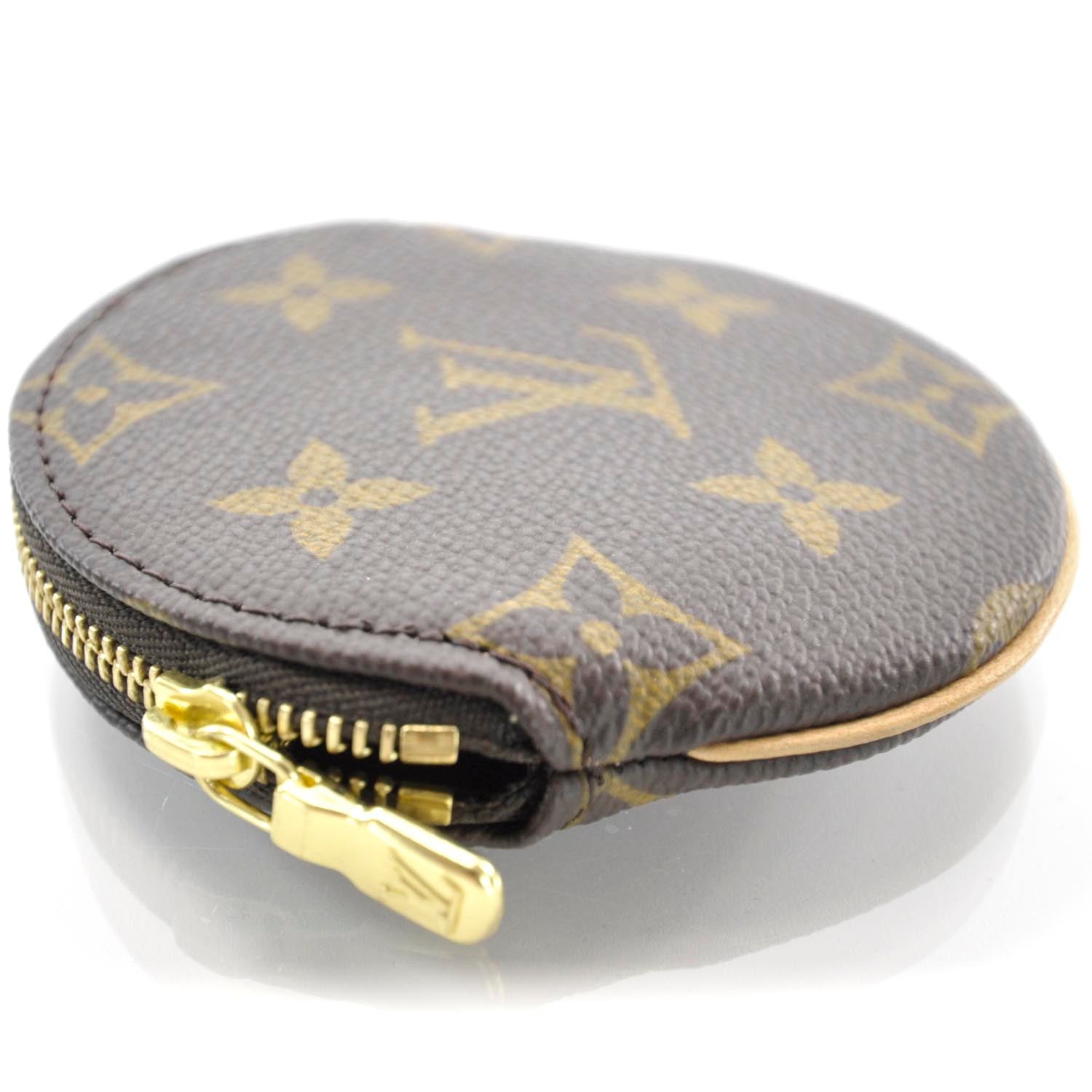 Louis Vuitton Monogram Porte-Monnaie Round Coin Purse 4 of 7