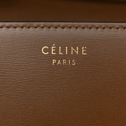 Celine Box Calfskin Small Classic Box Bag Camel 6 of 9