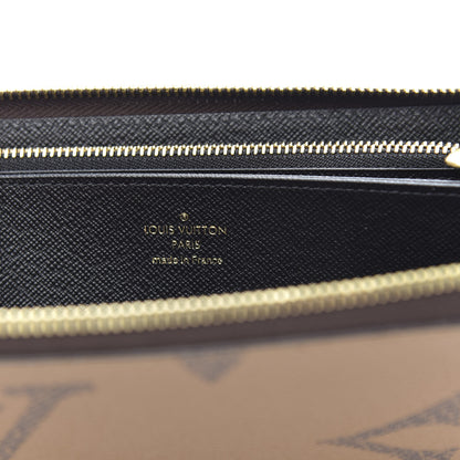 Louis Vuitton Reverse Monogram Giant Zippy Wallet 8 of 9