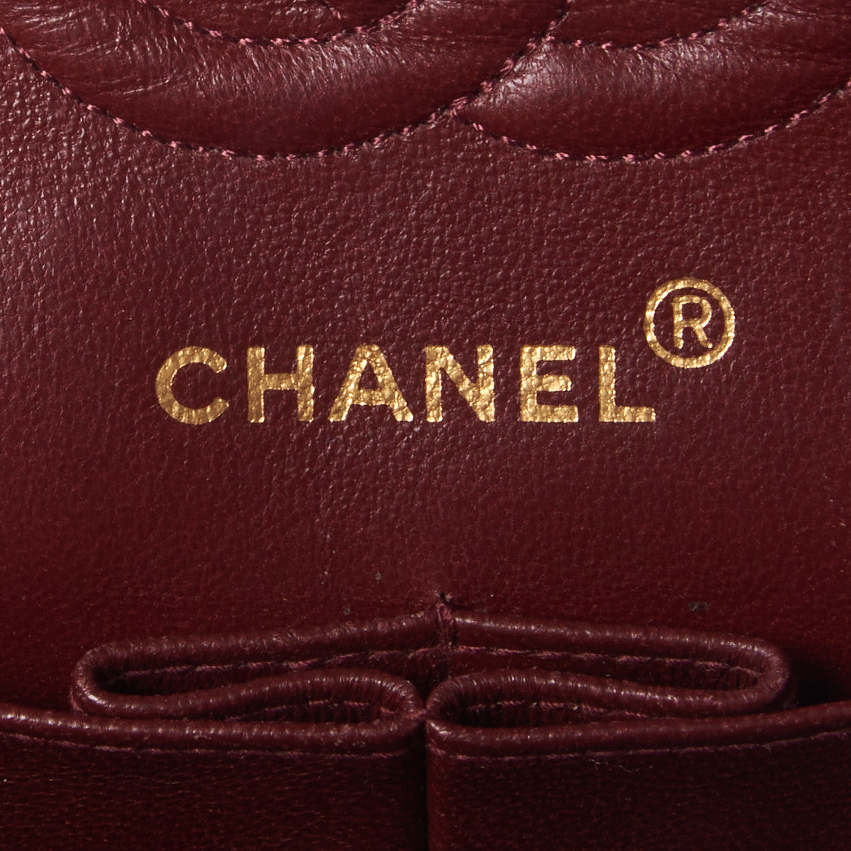 Lambskin Quilted Small Double Flap Black
