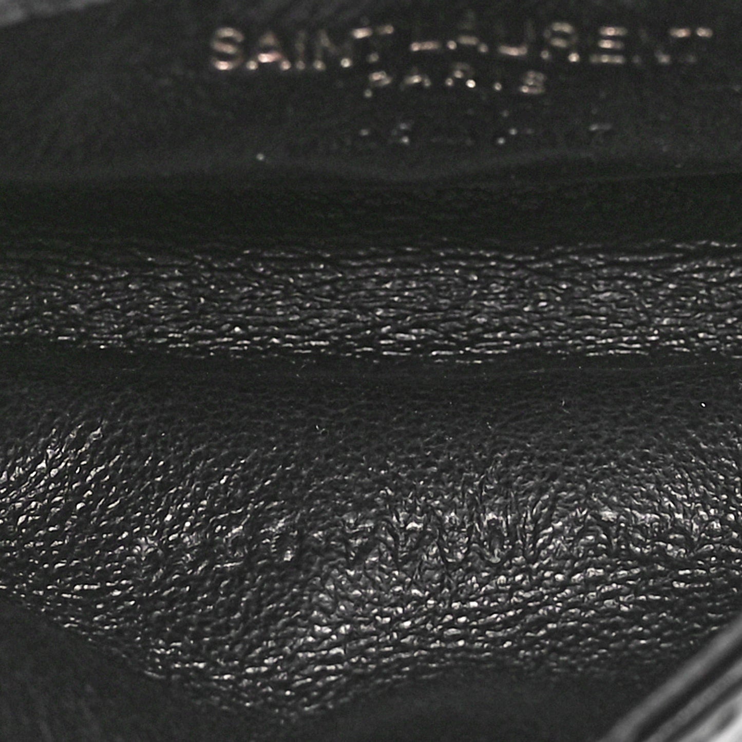 Crinkled Calfskin Matelasse Monogram Niki Airpods Holder Micro Bag Black