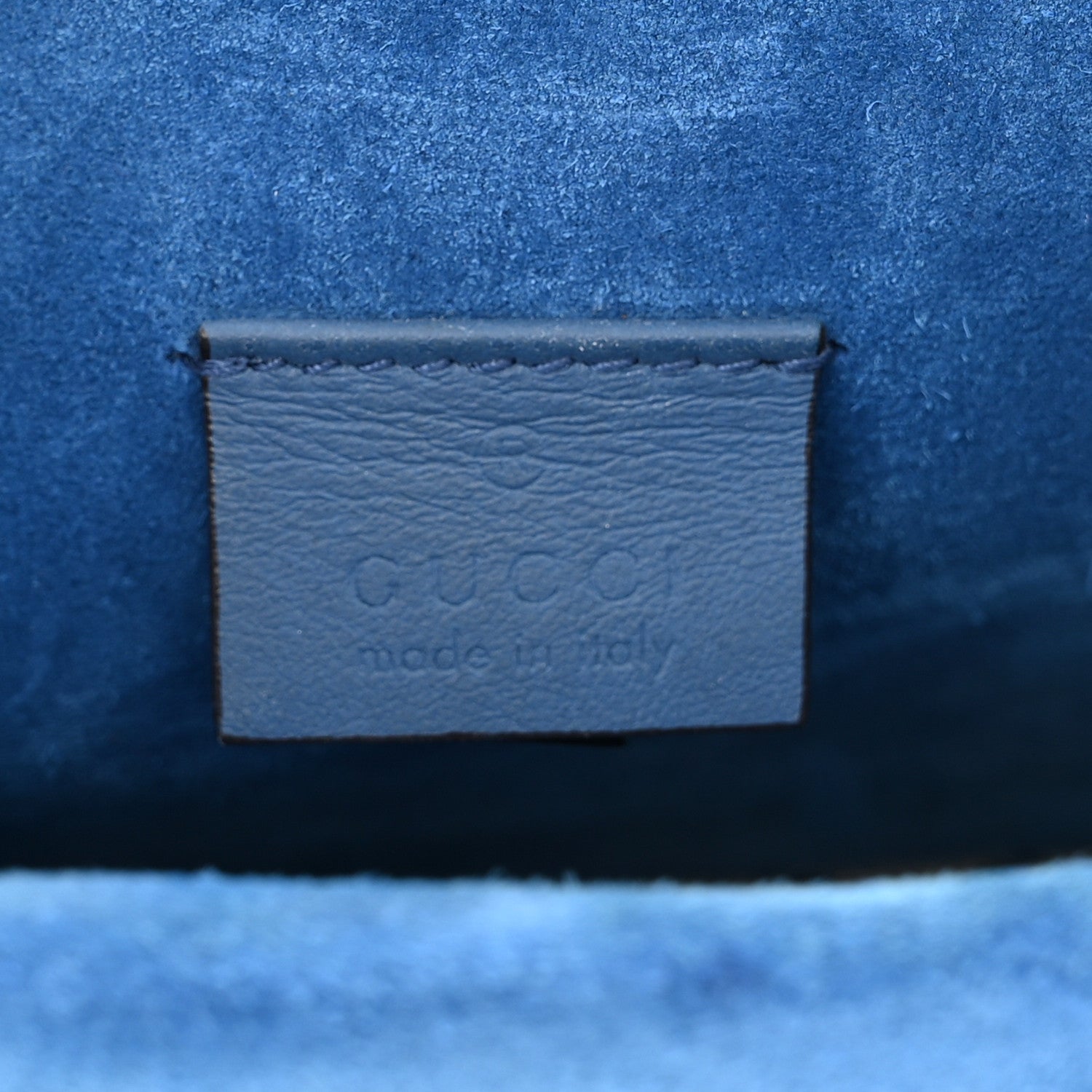 Gucci GG Supreme Monogram Blooms Mini Dionysus Shoulder Bag Beige Navy Vintage Blue 6 of 13