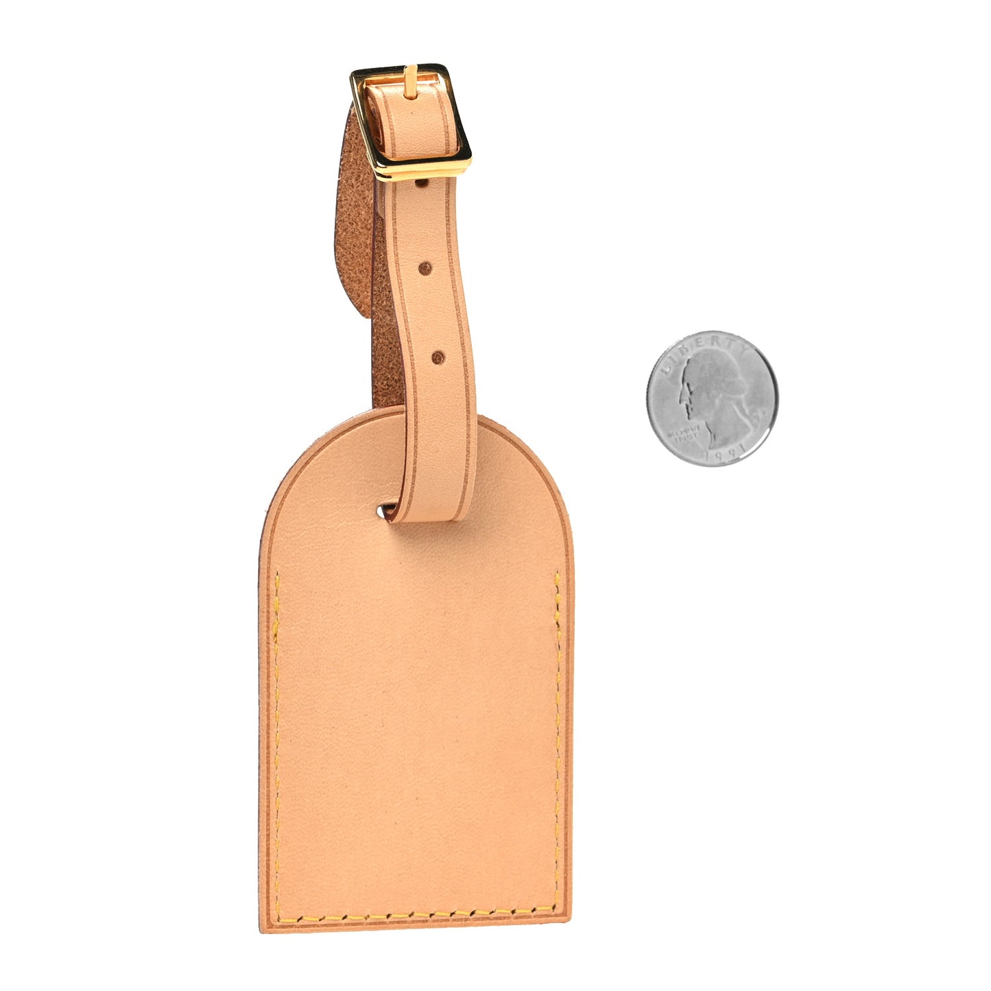 Vachetta Leather Luggage Tag