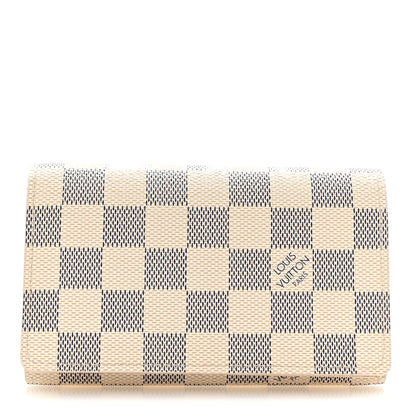 Louis Vuitton Damier Azur Port Monnaie Billets Tresor Wallet 1 of 7