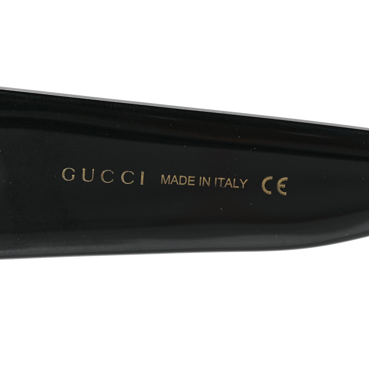 Acetate Square Frame Sunglasses GG0142SA Black