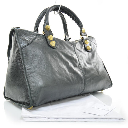 Balenciaga Agneau Giant Work Black GGH 3 of 10