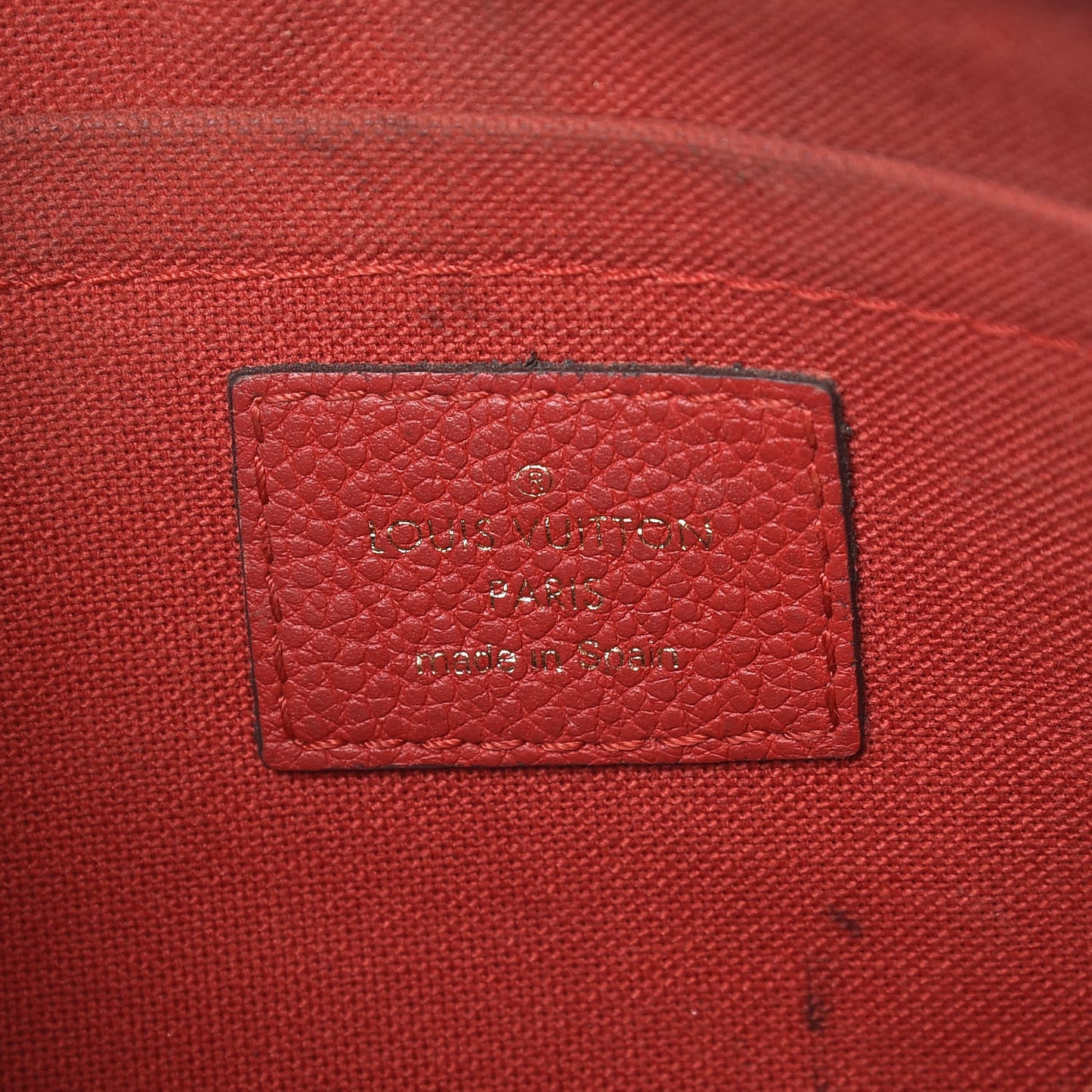 Monogram Pallas Clutch Cherry