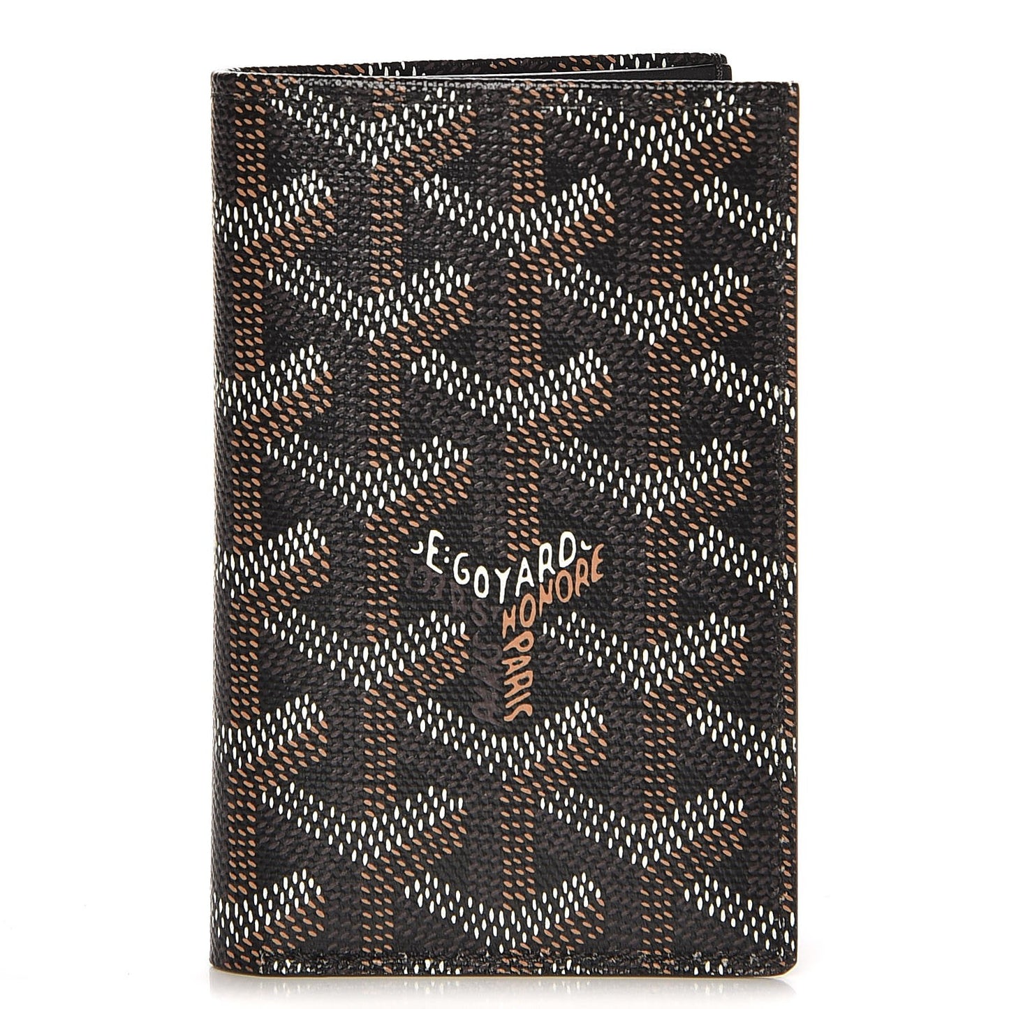 Goyardine Saint Pierre Card Holder Black