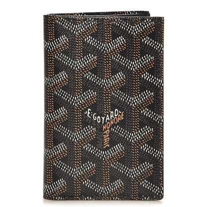 Goyard Goyardine Saint Pierre Card Holder Black 1 of 8