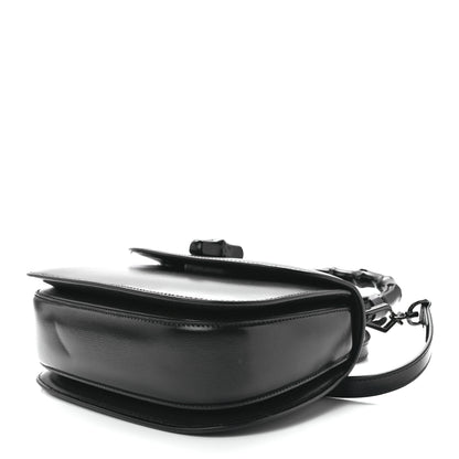 Gucci Boarded Dyana Lux Calfskin Web Monochrome Small Bamboo 1947 Top Handle Bag Black 11 of 13