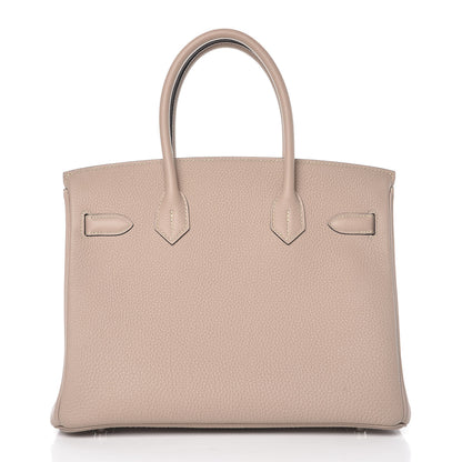 Hermes Togo Birkin 30 Gris Tourterelle 18 of 31