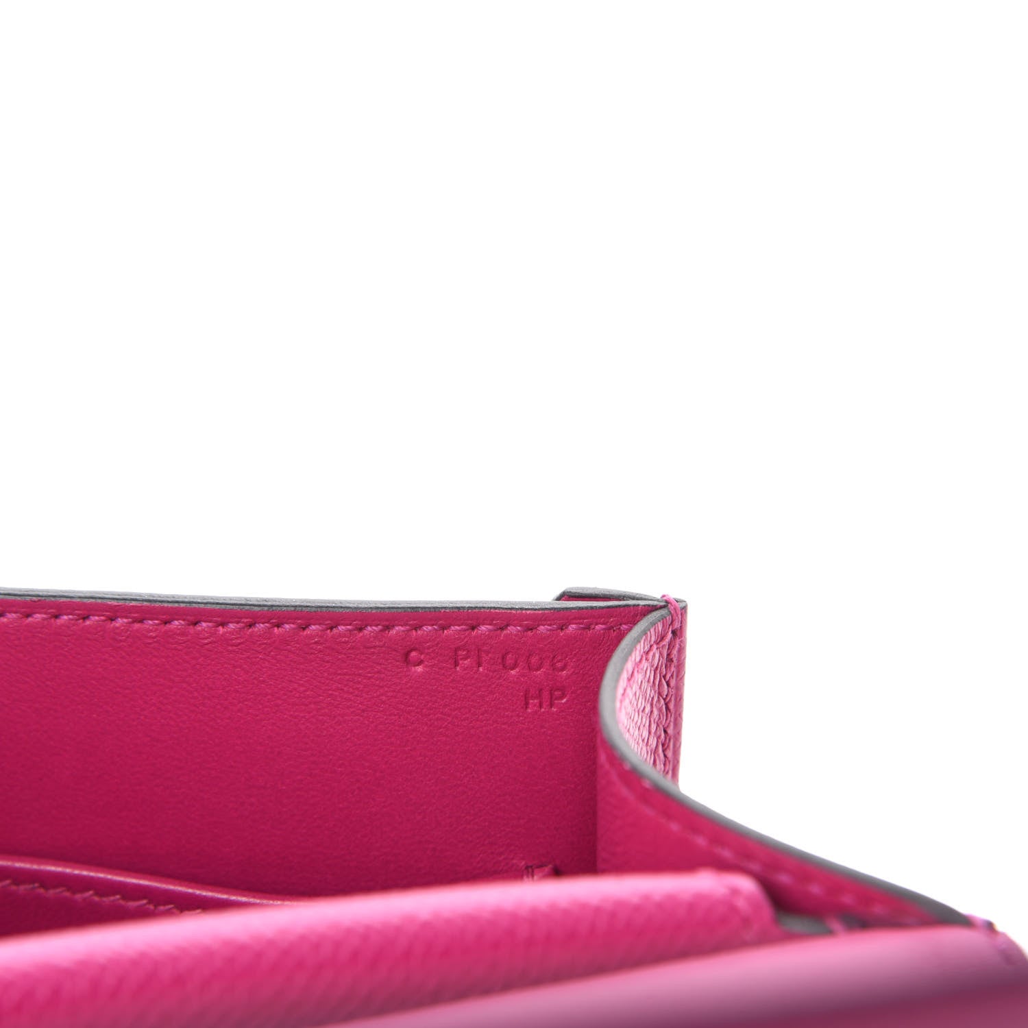 Hermes Epsom Verrou 21 Rose Pourpre 9 of 11