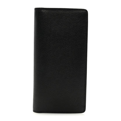 Louis Vuitton LOUIS VUITTON Taiga Brazza Wallet Ardoise 1 of 6