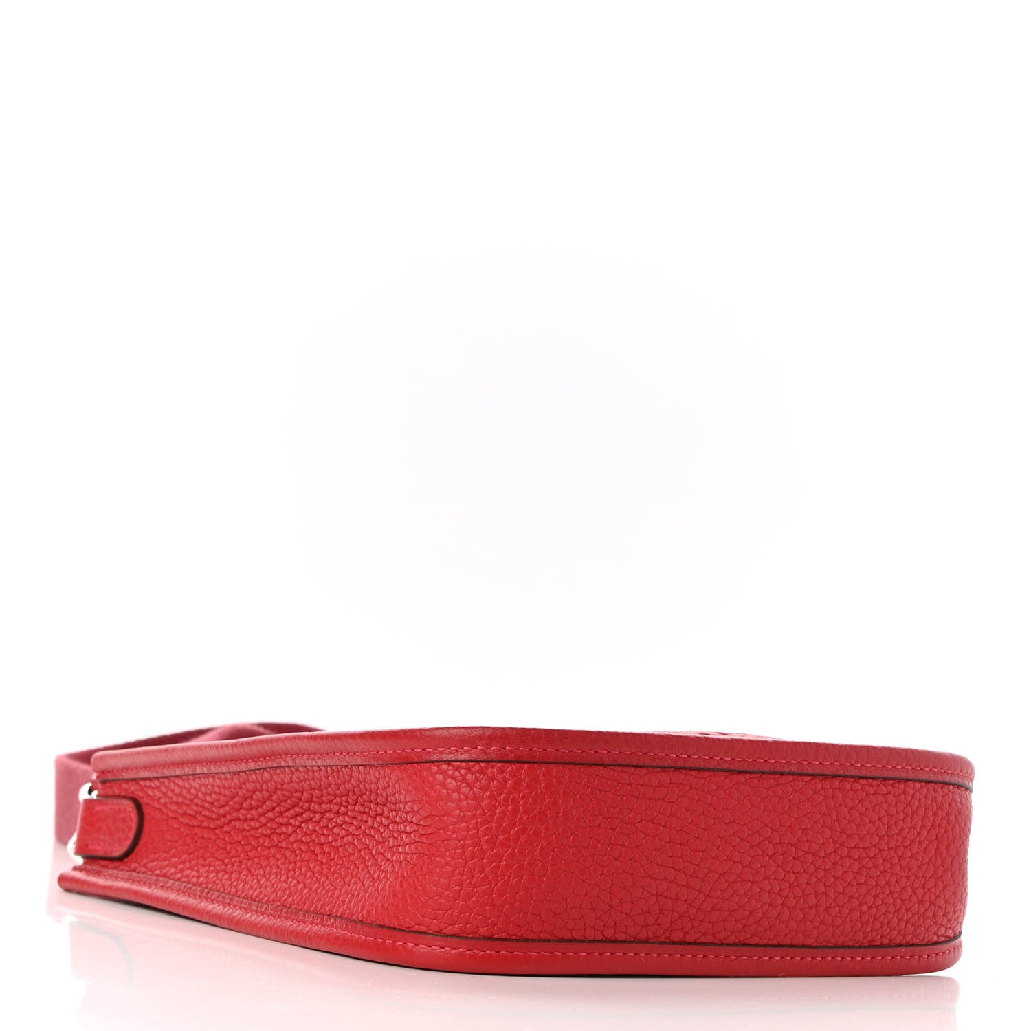 Hermes Taurillon Clemence Evelyne TPM Rouge Casaque 3 of 8
