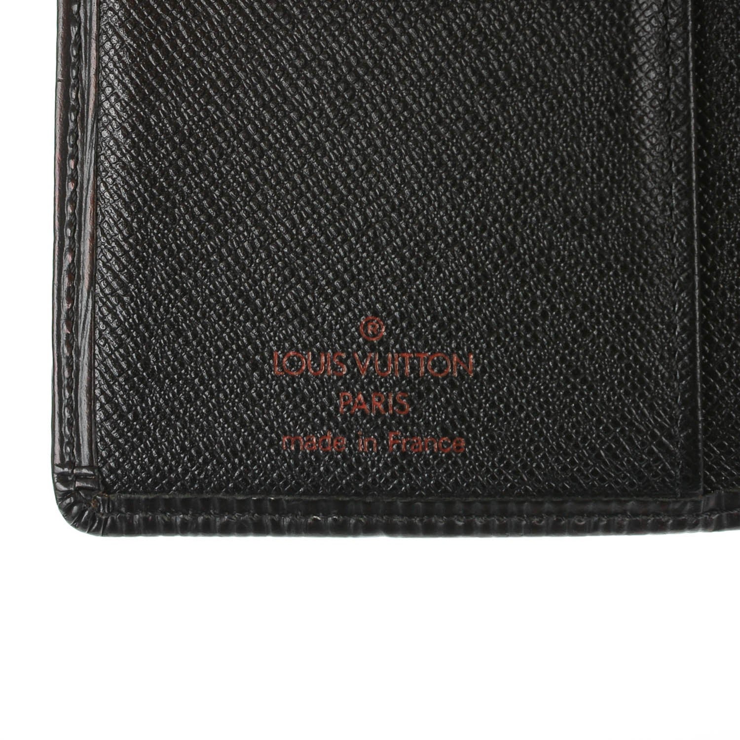 Louis Vuitton Epi French Purse Wallet Black 6 of 7