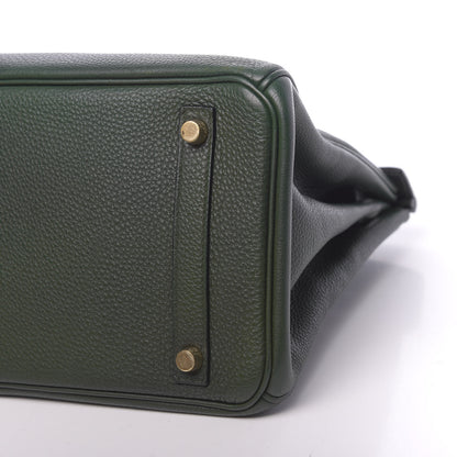 Hermes Togo Birkin 30 Vert Anglais 10 of 10