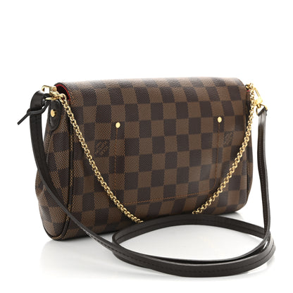 Louis Vuitton Damier Ebene Favorite MM 3 of 11