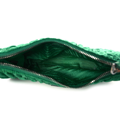 Prada Tessuto Nylon Gaufre Shoulder Bag Menta 5 of 9