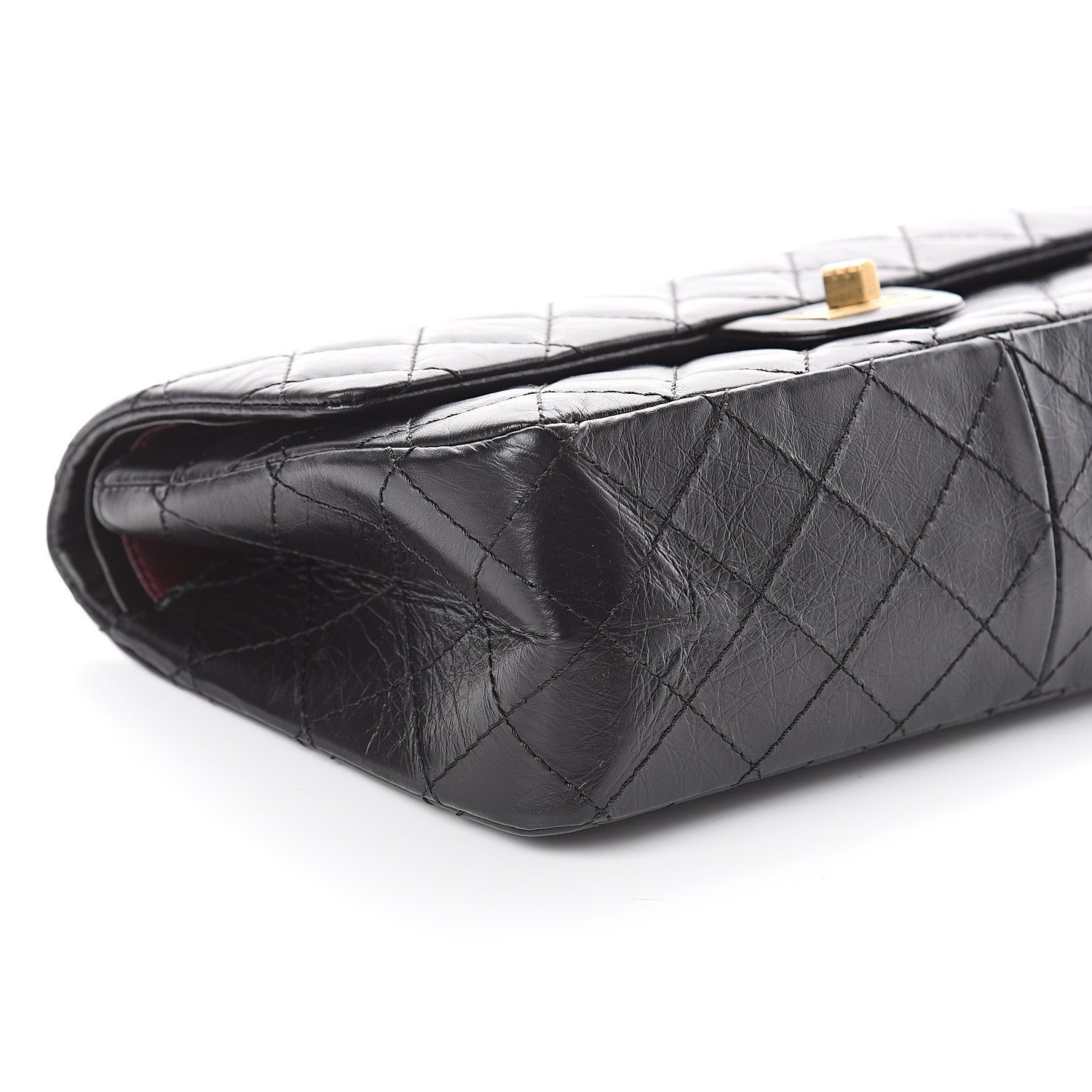 Chanel Aged Calfskin Quilted 2.55 Reissue 226 Flap Black 8 of 9