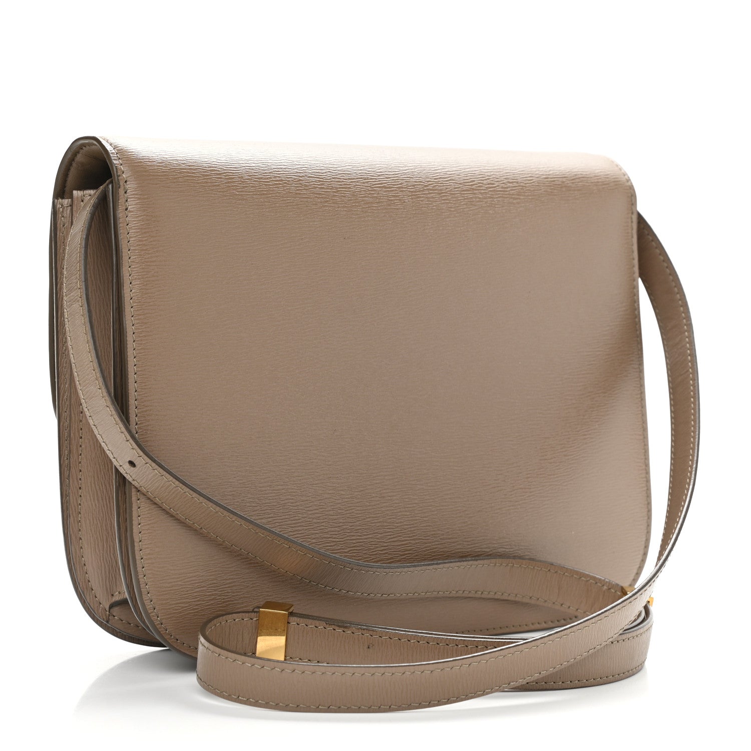Celine Liege Calfskin Medium Classic Box Flap Bag Taupe 3 of 12