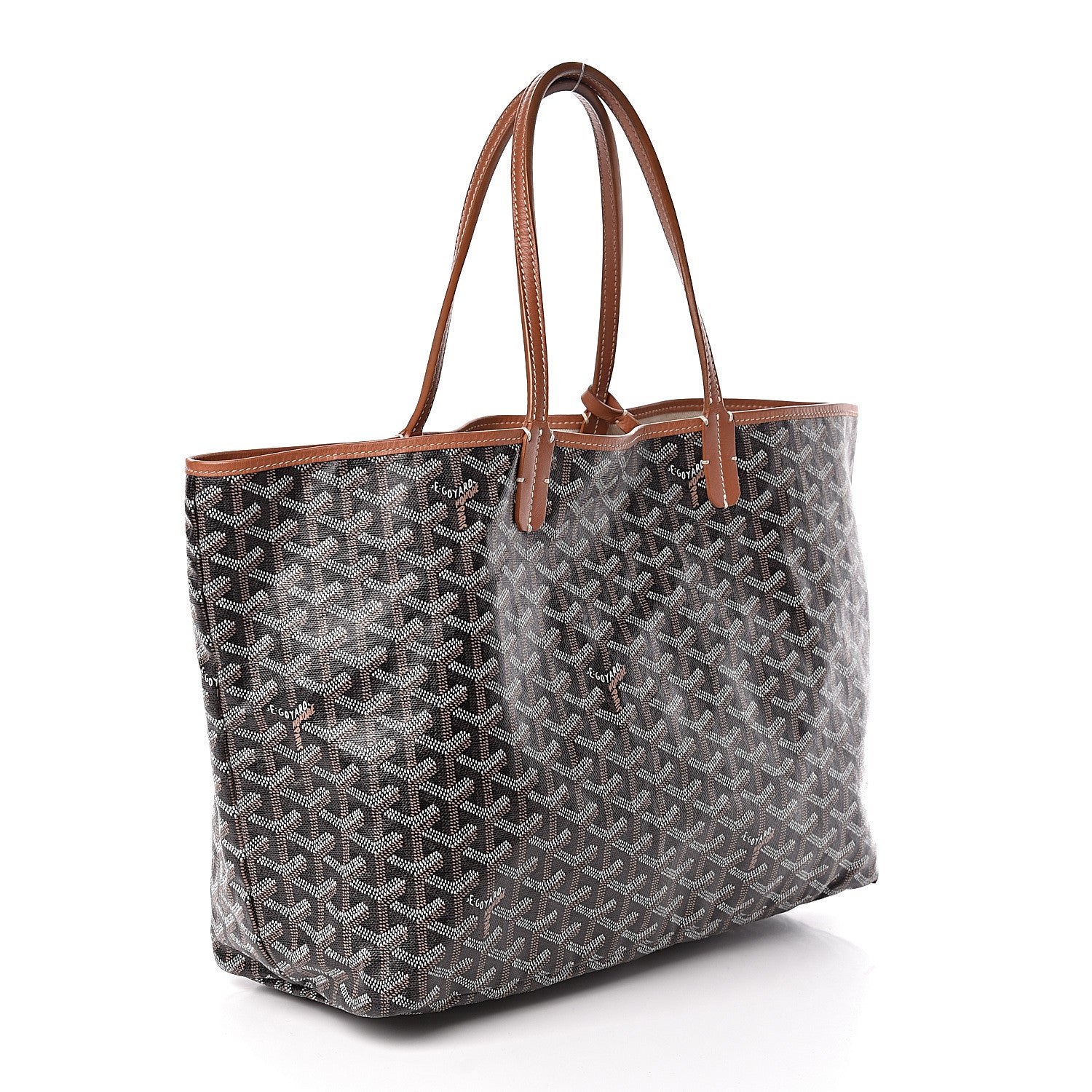 Goyard Goyardine Saint Louis PM Black Gold 3 of 9
