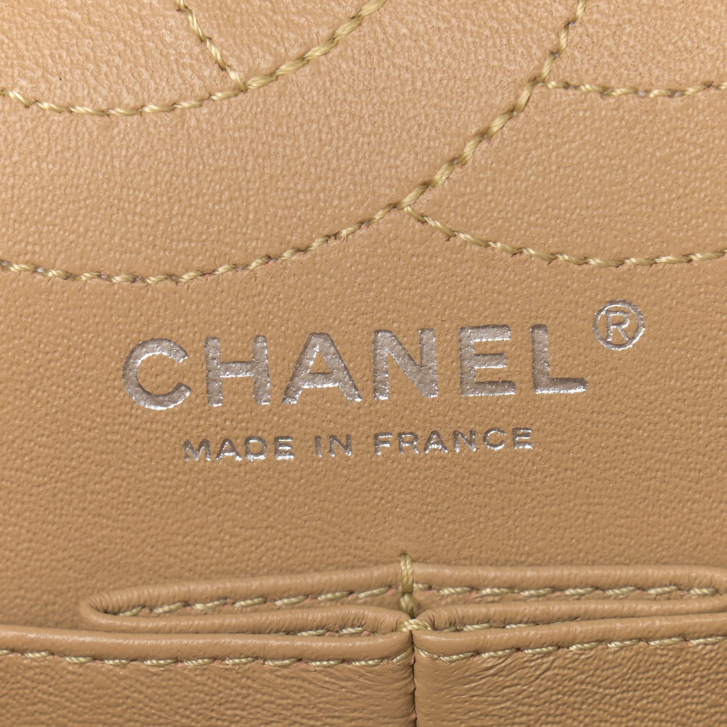 Metallic Aged Calfskin Quilted 2.55 Reissue 226 Flap Gold