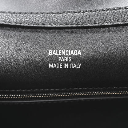 Balenciaga Grained Calfskin Small Rodeo Top Handle Handbag Black 6 of 10