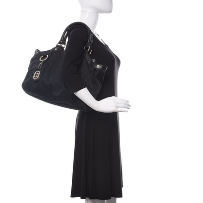 Gucci Monogram Medium Sukey Black 2 of 12